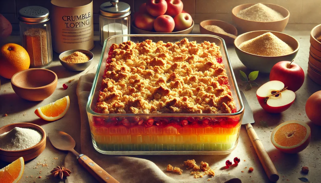 Gâteau Crumble à la Crème Sure et aux Myrtilles 10 33