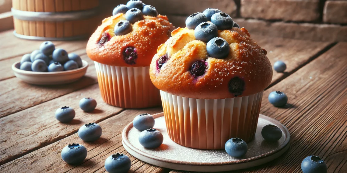 Muffins aux myrtilles. 7 Muffins aux myrtilles11