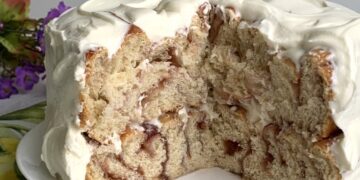 Gâteau roulé à la cannelle et aux fraises 16 Gâteau roulé à la cannelle et aux fraises