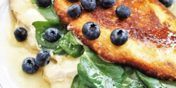 Omelette Soufflée aux Épinards et au Brie 18 Omelette Soufflée aux Épinards et au Brie