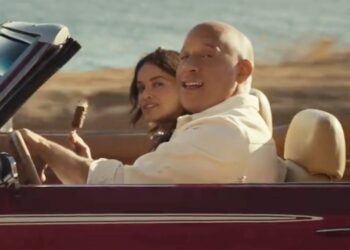 Vin Diesel et Michelle Rodriguez adoptent une attitude anti Fast and Furious pour le Super Bowl.