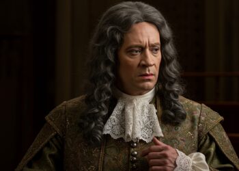 Dans les Coulisses de Molière: Génie, Scandales et Héritage Théâtral 3 Portrait de Molière en costume d'époque