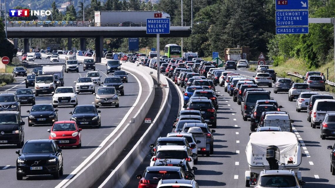 Du rouge et du noir : les prévisions de Bison futé pour le week-end de chassé-croisé des vacances. 6 bison fute autoroute 33d7e1 0@1x